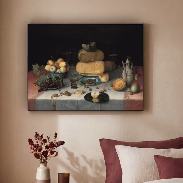 Art Frame - Stilleven met kazen - Kunstwerk - Oude meesters — 3