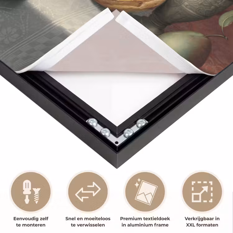 Art Frame - Stilleven met kazen - Kunstwerk - Oude meesters — 4