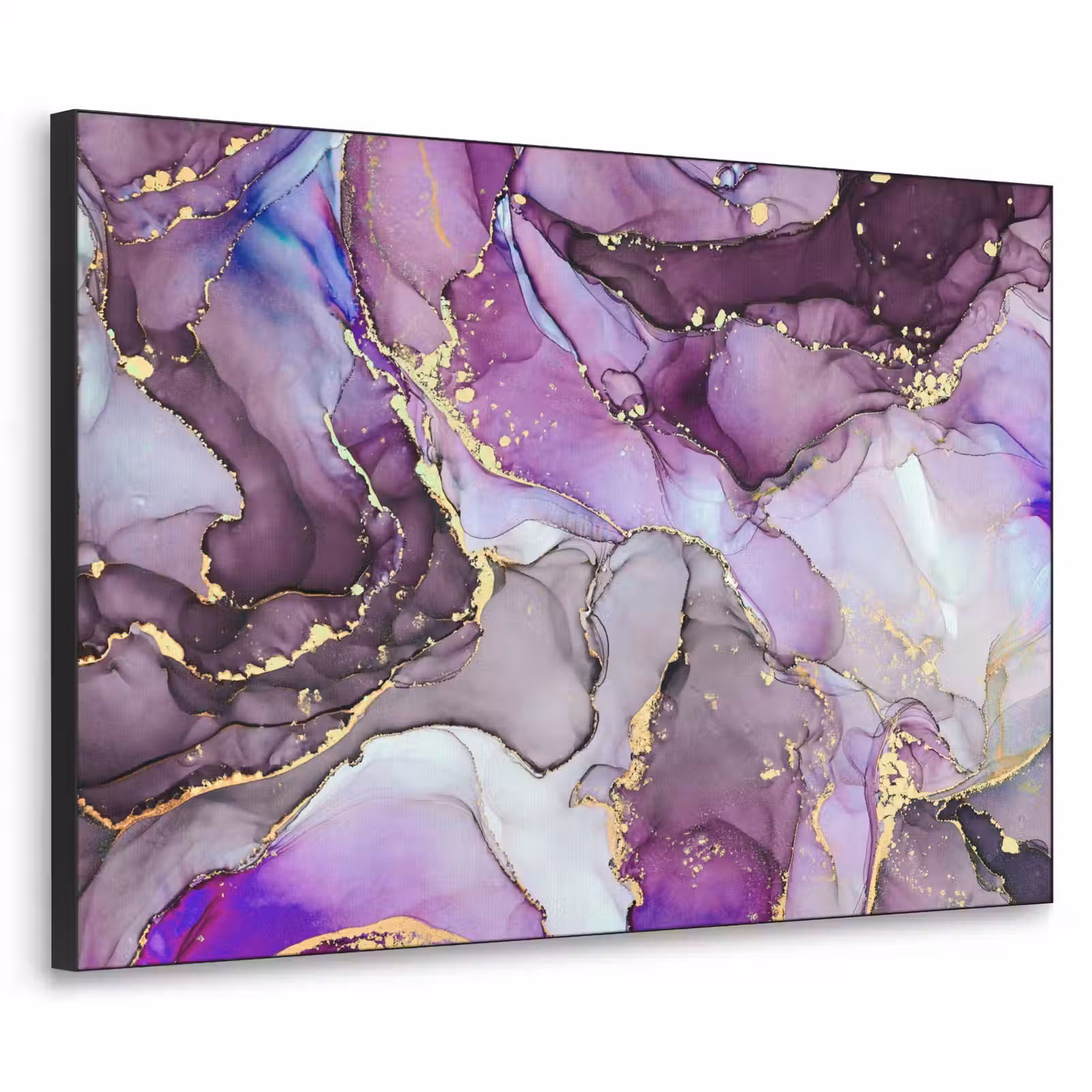 Art Frame - Marmer - Roze - Paars - Gold — 1