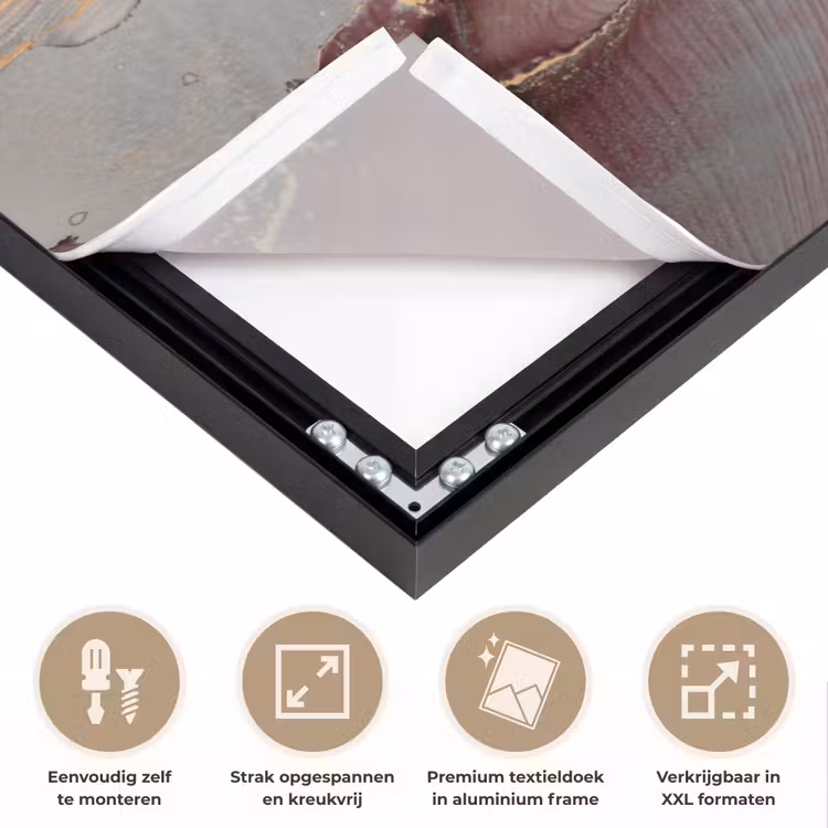 Art Frame - Goud - Marmer - Paars — 8