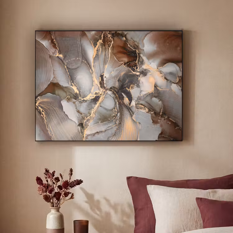Art Frame - Grijs - Goud - Marmer - Marmerlook — 3
