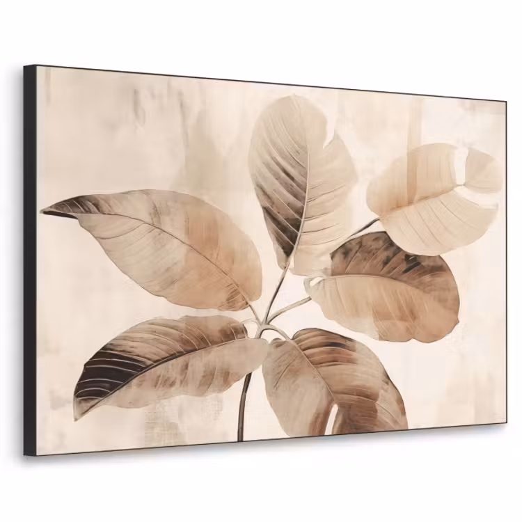 Art Frame - Gedroogde plant - Natuur - Bruin - Planten — 1