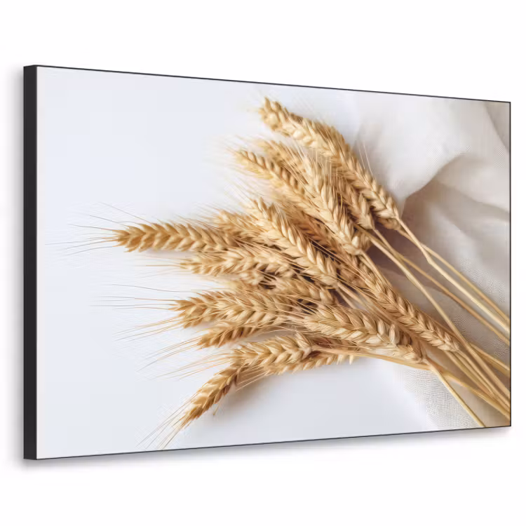 Art Frame - Graan - Geel - Wit - Natuur - Stilleven — 1