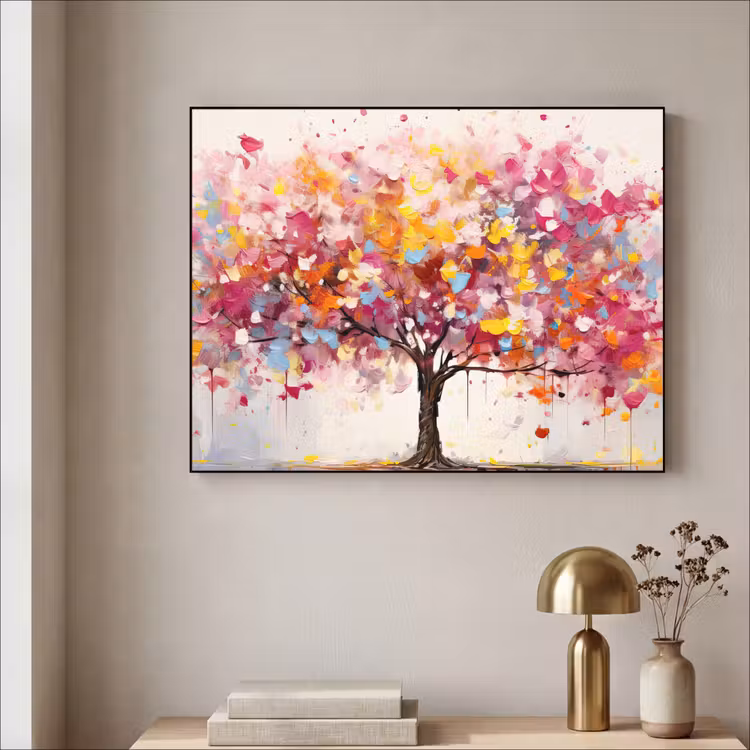 Art Frame - Aquarel - Boom - Kunst - Abstract — 5