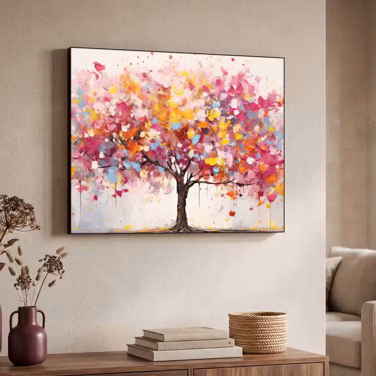 Art Frame - Aquarel - Boom - Kunst - Abstract — 7