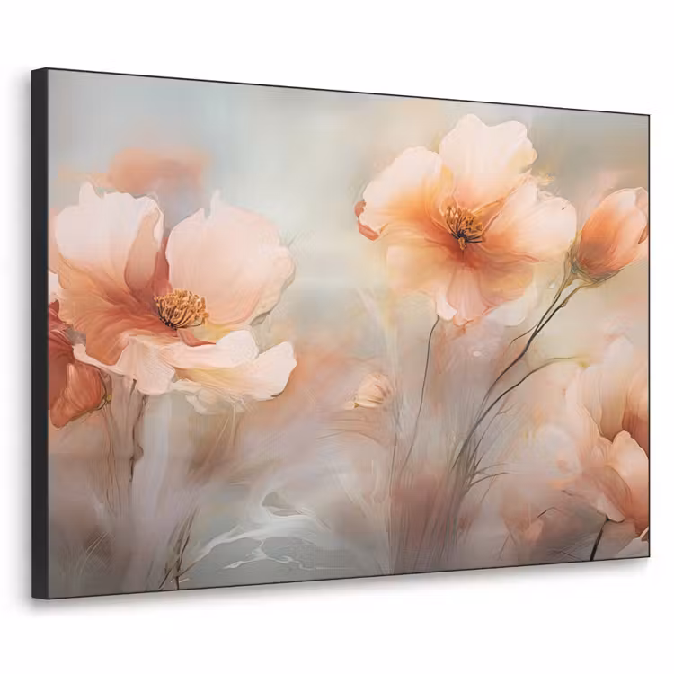 Art Frame - Bloemen - Pastel - Kunst - Klaprozen - Watercolor — 1