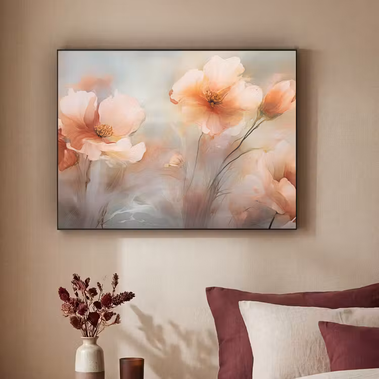 Art Frame - Bloemen - Pastel - Kunst - Klaprozen - Watercolor — 3