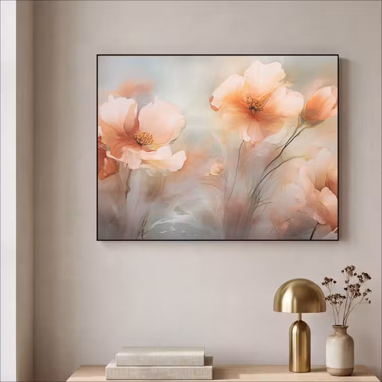 Art Frame - Bloemen - Pastel - Kunst - Klaprozen - Watercolor — 5