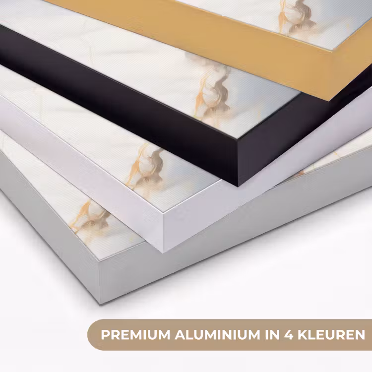 Art Frame - Marmer - Grijs - Goud — 2