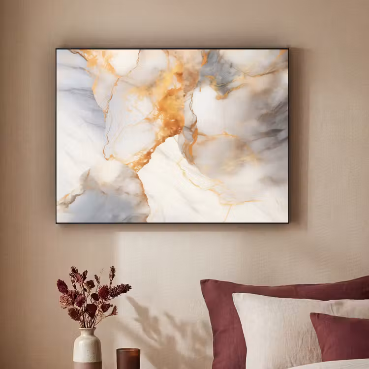 Art Frame - Marmer - Grijs - Goud — 3