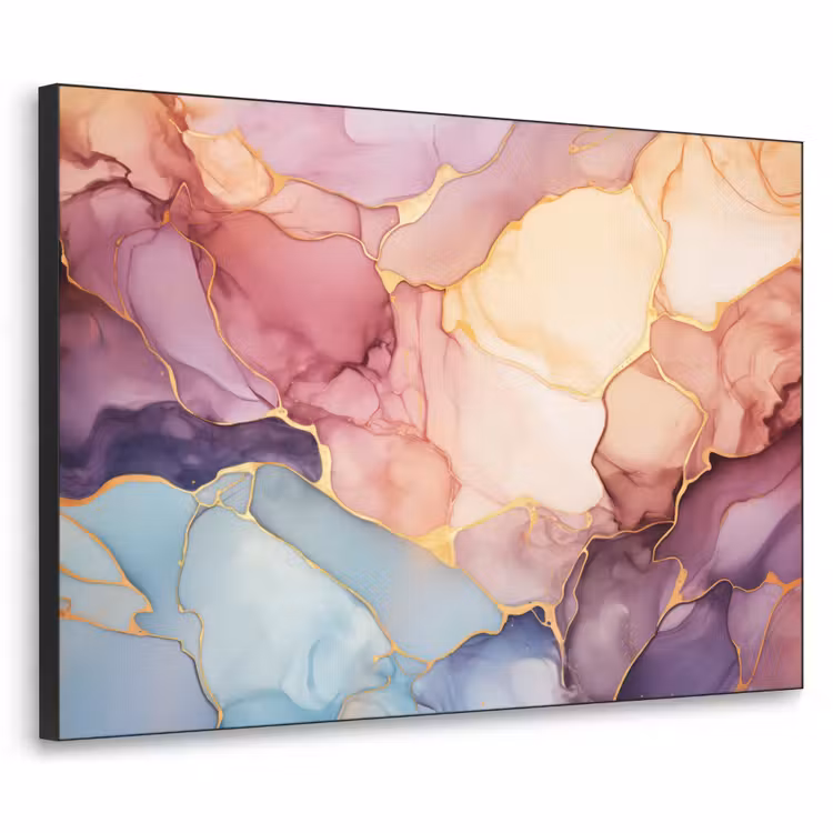 Art Frame - Marmer - Kleurrijk — 1