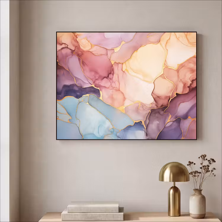Art Frame - Marmer - Kleurrijk — 5