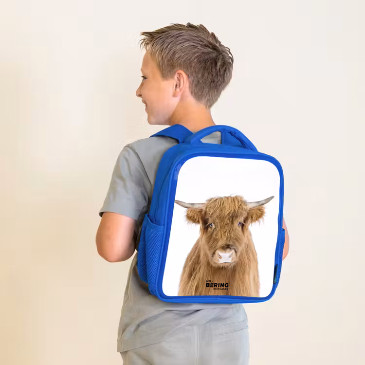 Kinderrugzak - Blauw - Halbe Hooglander — 3