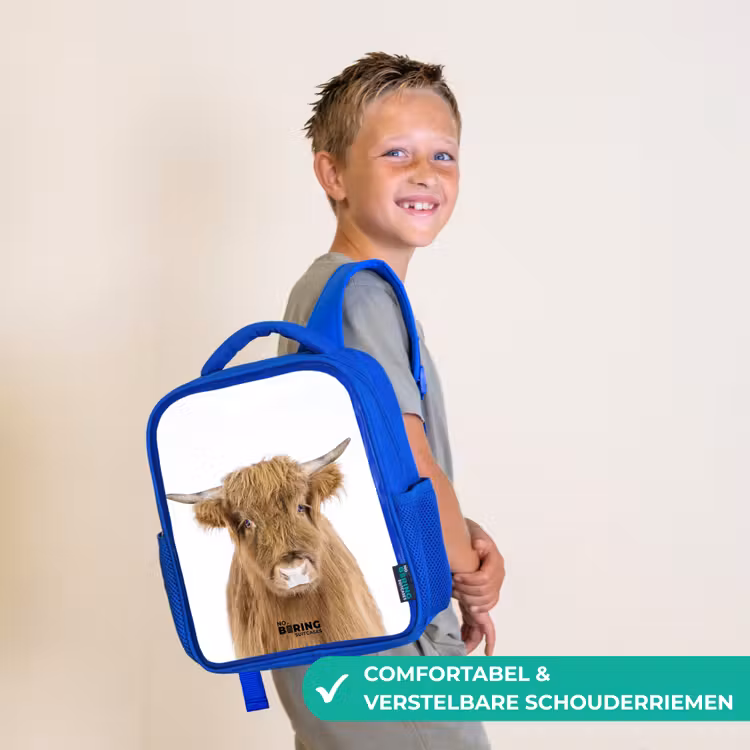 Kinderrugzak - Blauw - Halbe Hooglander — 4