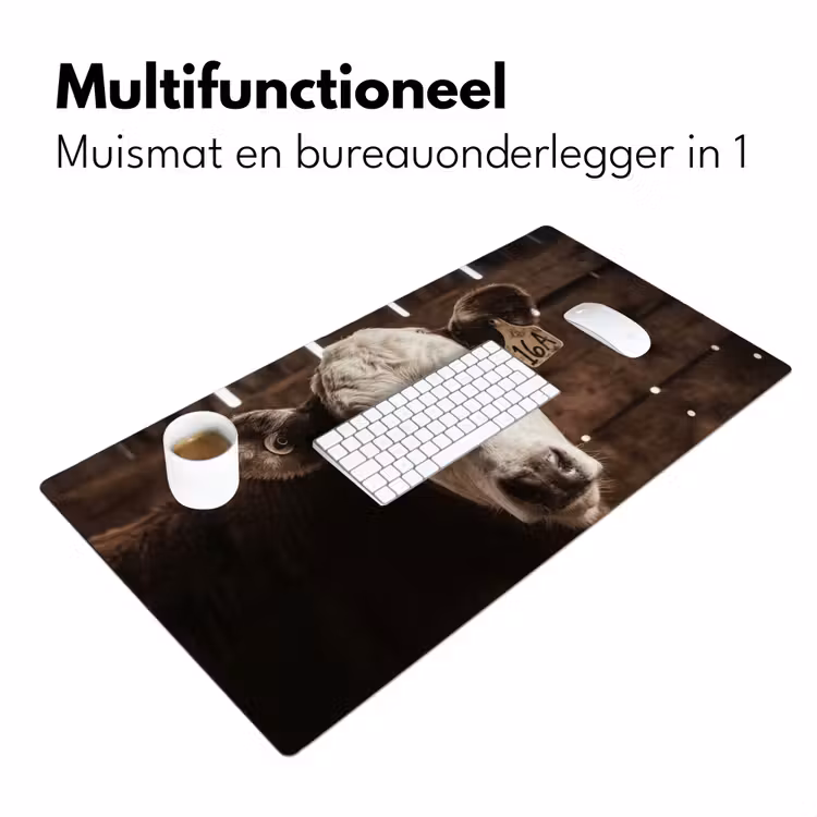 Bureau onderlegger - Kalf - Oormerk - Houten stal — 7