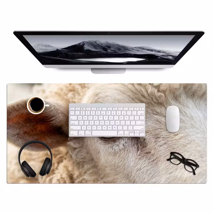 Bureau onderlegger - Schaap - Oog - Wit — 4