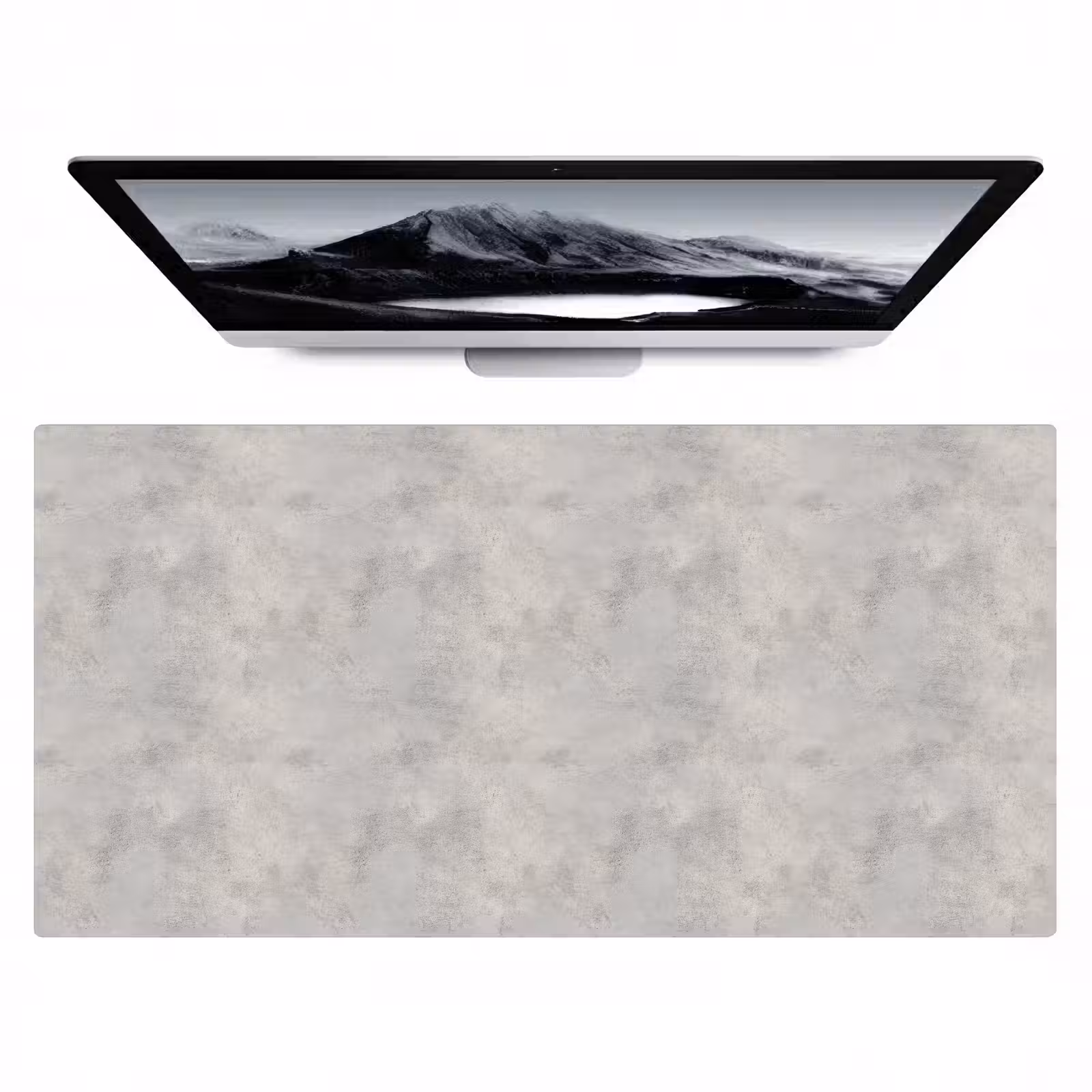 Bureau onderlegger - Grijs - Beton - Industrieel — 1
