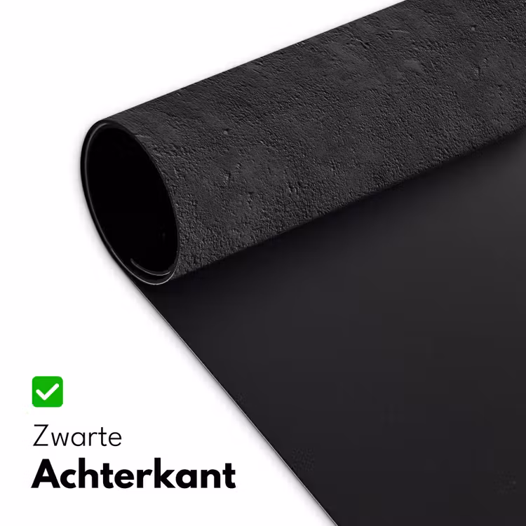 Bureau onderlegger - Donkergrijs - Asfaltstructuur - Ruw — 5