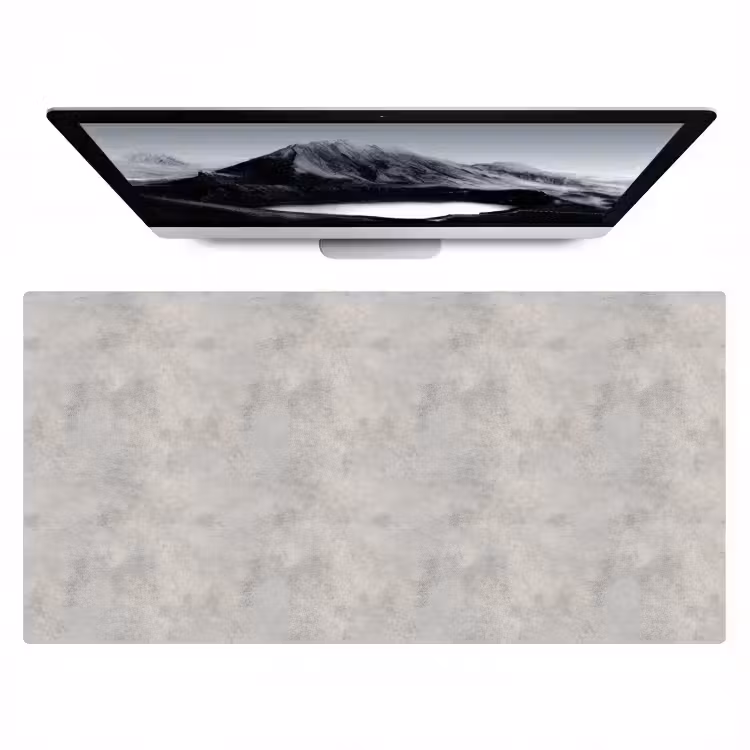 Bureau onderlegger - Grijs - Beton - Industrieel — 1