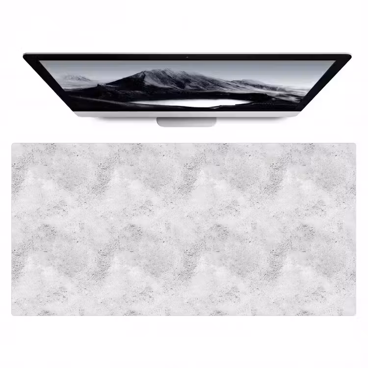 Bureau onderlegger - Lichtgrijs - Ruw - Subtiel — 1
