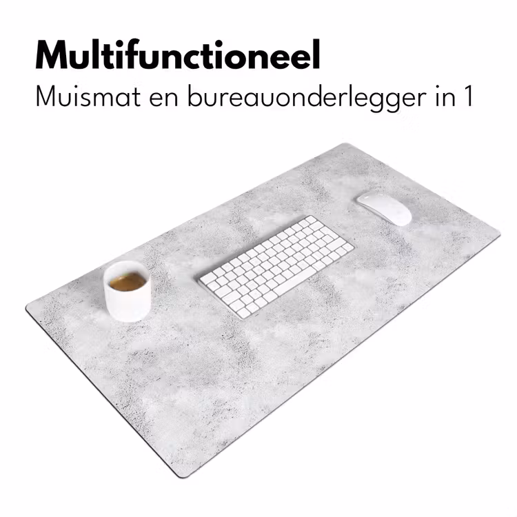 Bureau onderlegger - Lichtgrijs - Ruw - Subtiel — 7
