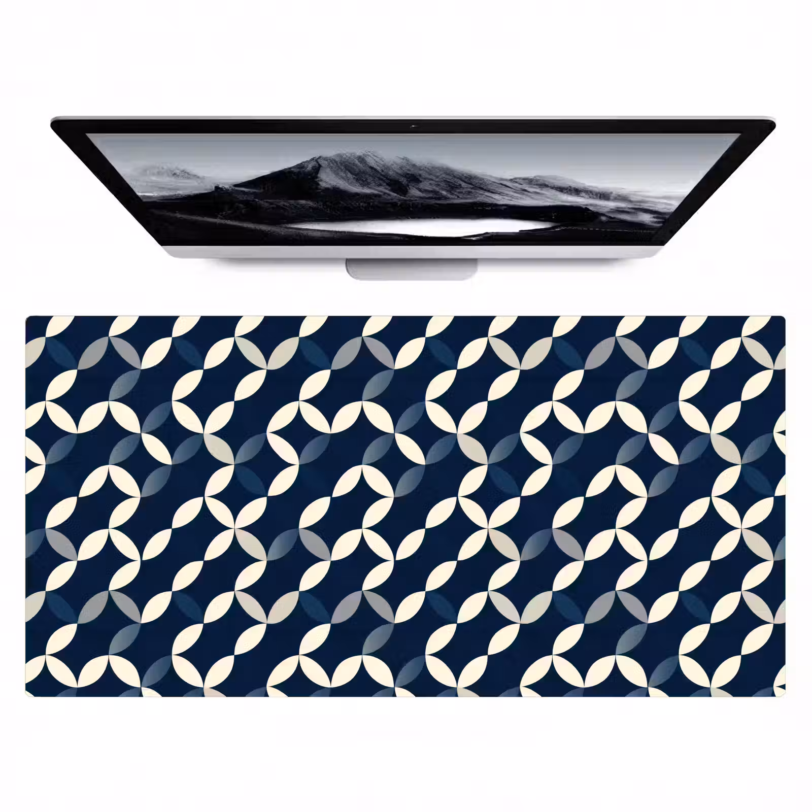 Bureau onderlegger - Abstract - Patroon - Blauw — 1