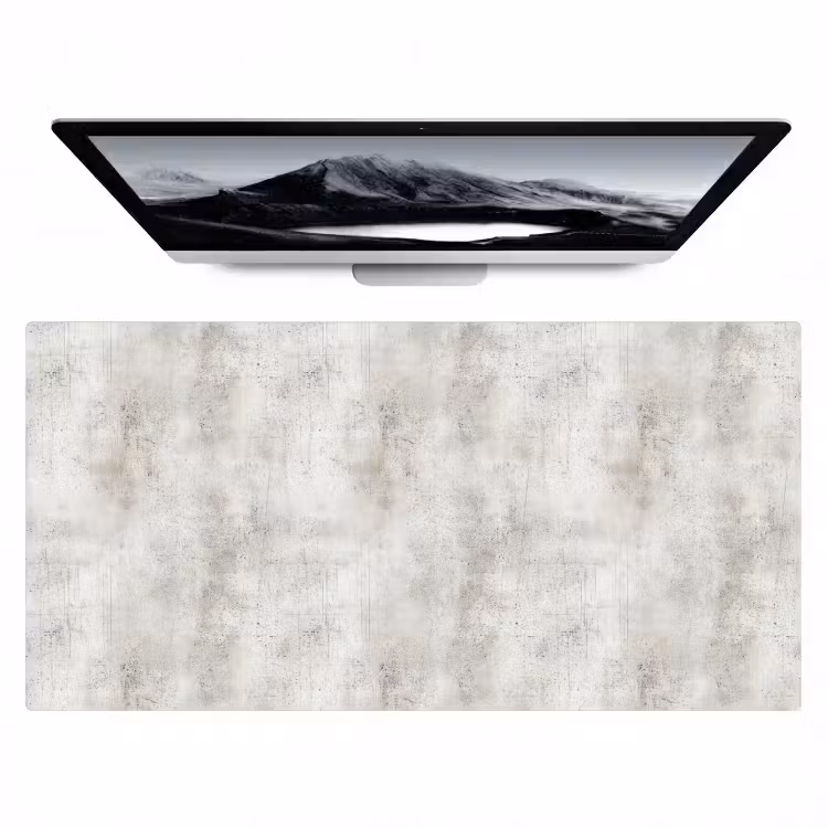 Bureau onderlegger - Grijs - Beton - Verweerd — 1