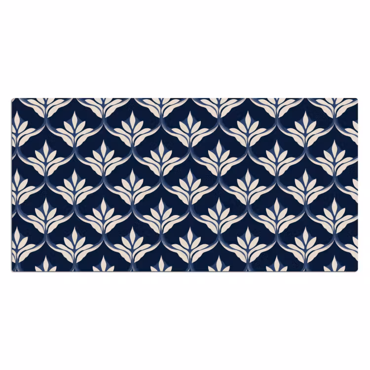 Bureau onderlegger - Modern - Ontwerp - Blauw — 2