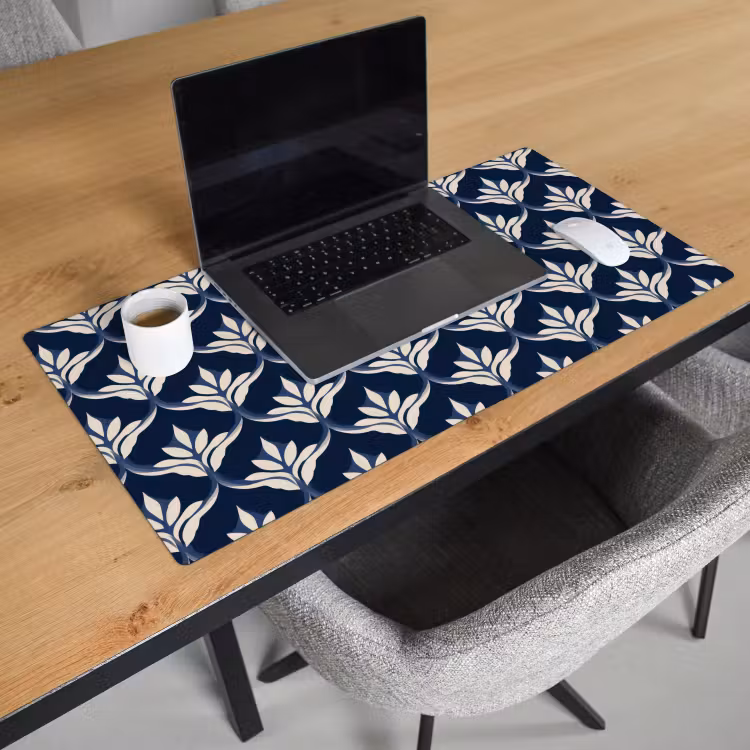 Bureau onderlegger - Modern - Ontwerp - Blauw — 3