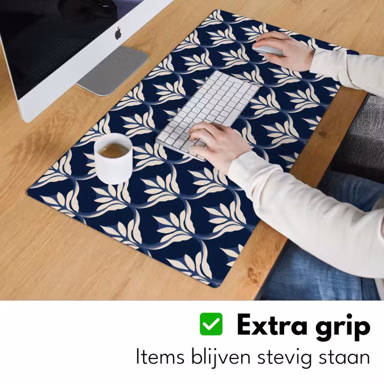 Bureau onderlegger - Modern - Ontwerp - Blauw — 6