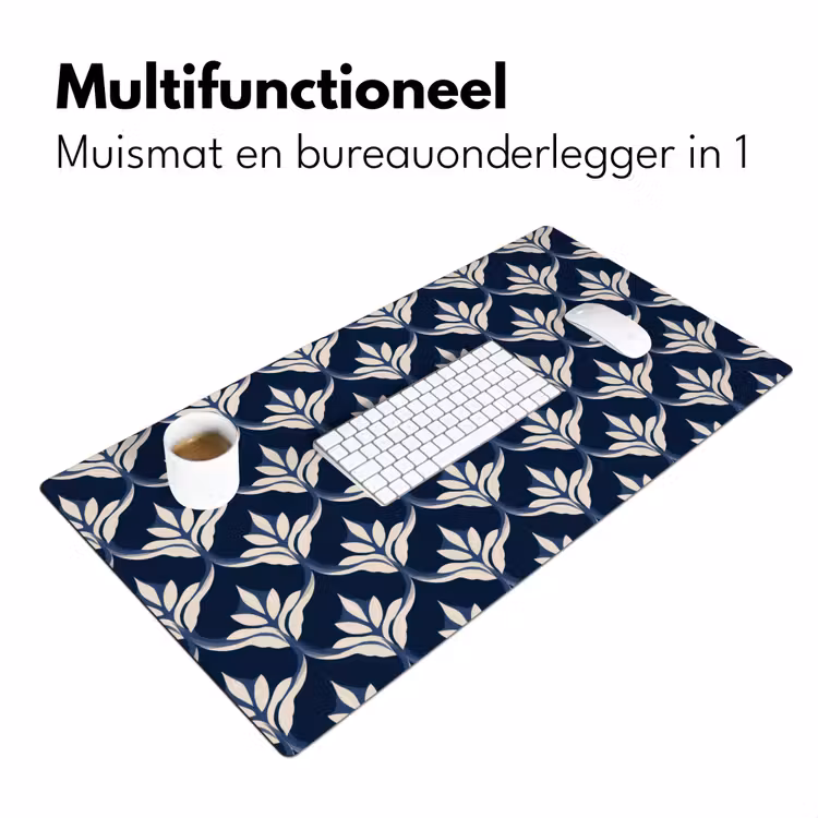 Bureau onderlegger - Modern - Ontwerp - Blauw — 7