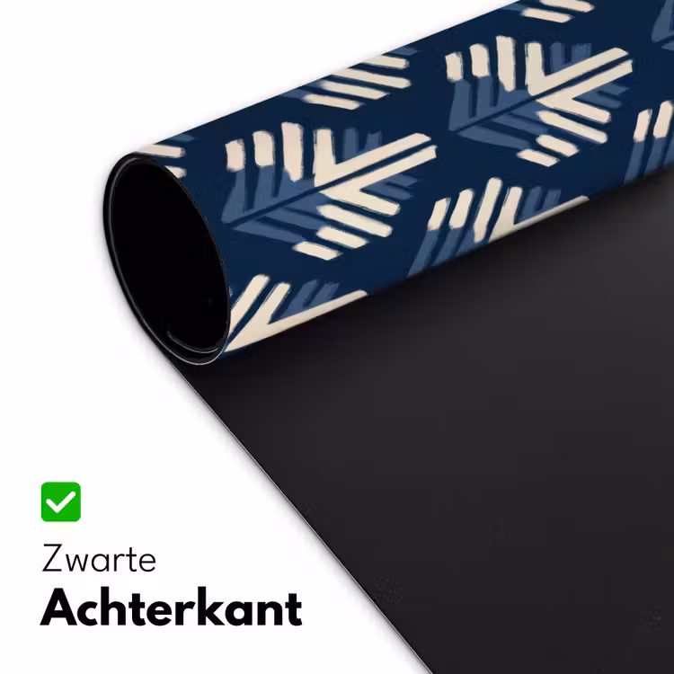 Bureau onderlegger - Modern - Patroon - Blauw — 5