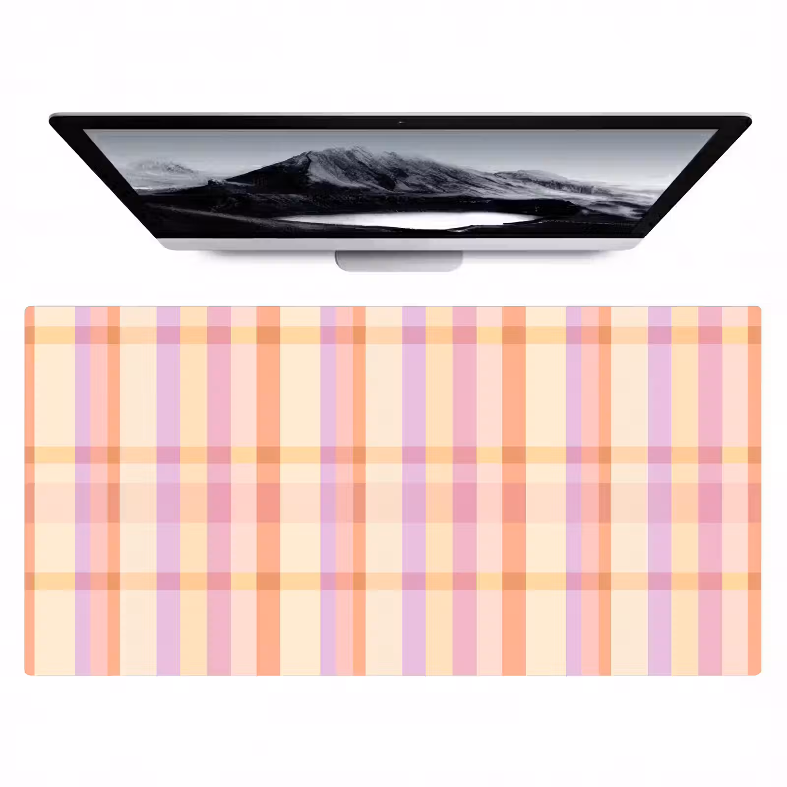 Bureau onderlegger - Pastel - uitpatroon - Geometrisch — 1