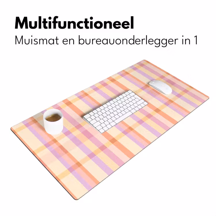 Bureau onderlegger - Pastel - uitpatroon - Geometrisch — 7