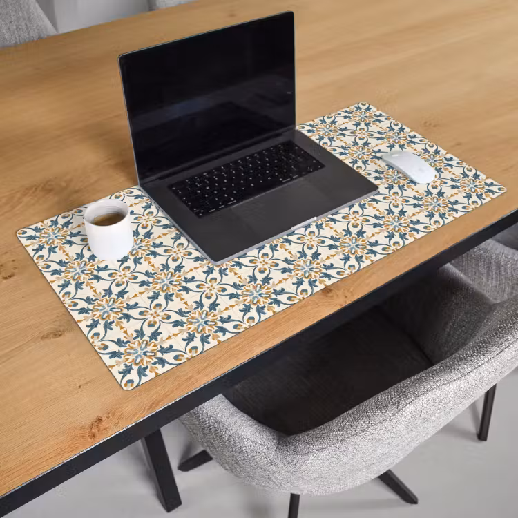 Bureau onderlegger - Patroon - Klassiek - Kleurrijk — 3