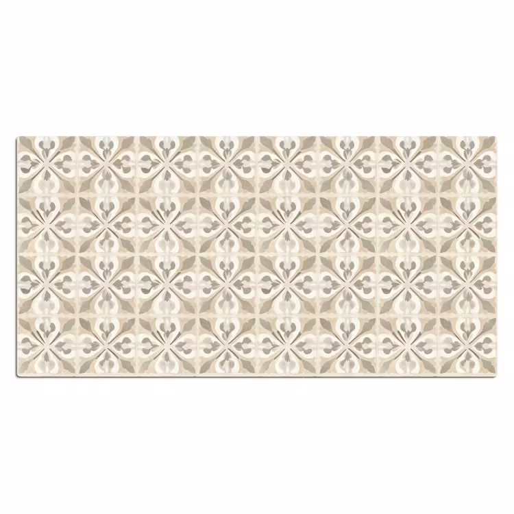 Bureau onderlegger - Tegel - Motief - Beige — 2