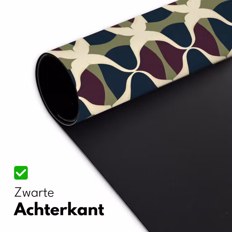 Bureau onderlegger - Abstract - Retro - Kleurrijk — 5