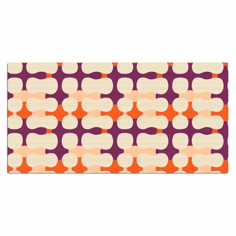 Bureau onderlegger - Modern - Patroon - Kleurrijk — 2
