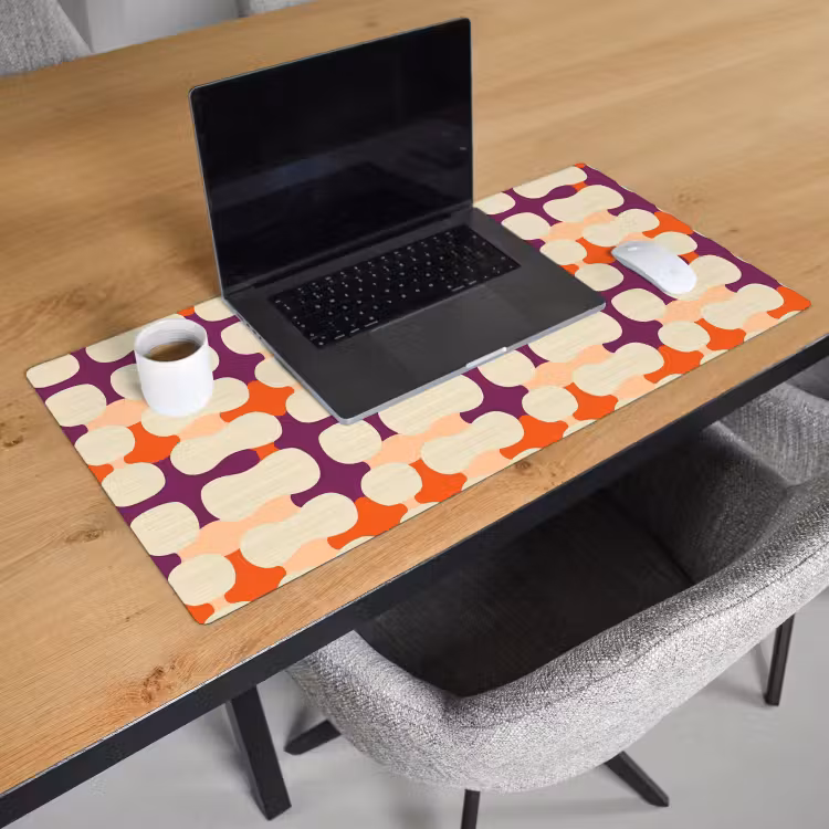 Bureau onderlegger - Modern - Patroon - Kleurrijk — 3