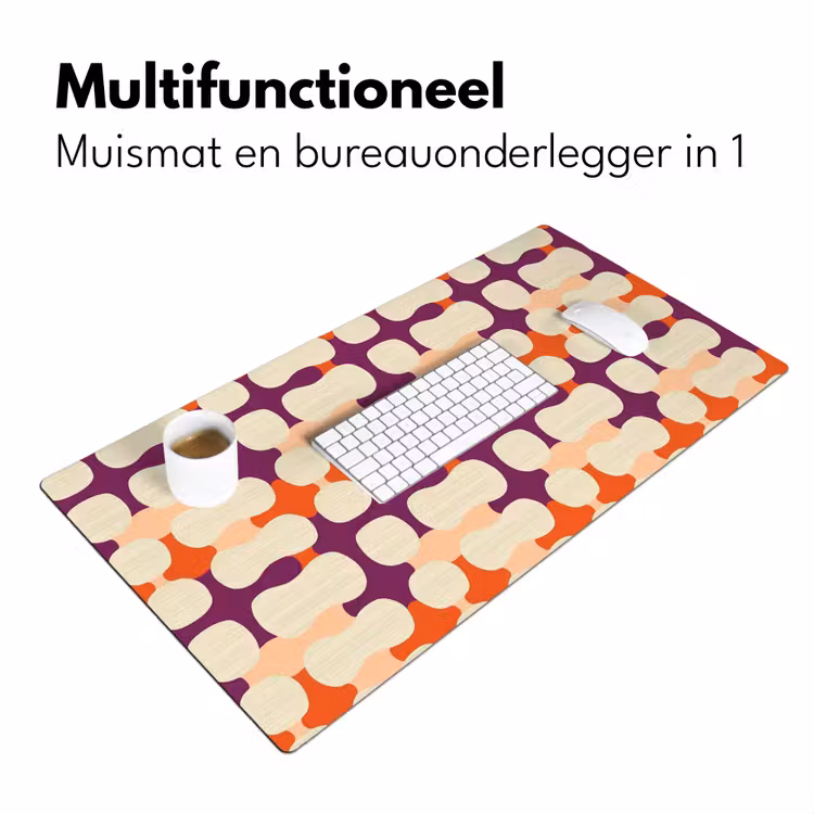 Bureau onderlegger - Modern - Patroon - Kleurrijk — 7