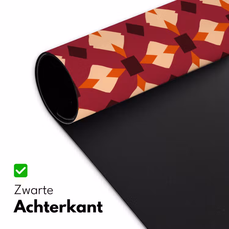 Bureau onderlegger - Retro - Patroon - Kleurrijk — 5