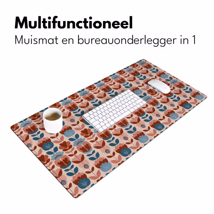 Bureau onderlegger - Vintage - Motief - Kleurrijk — 7