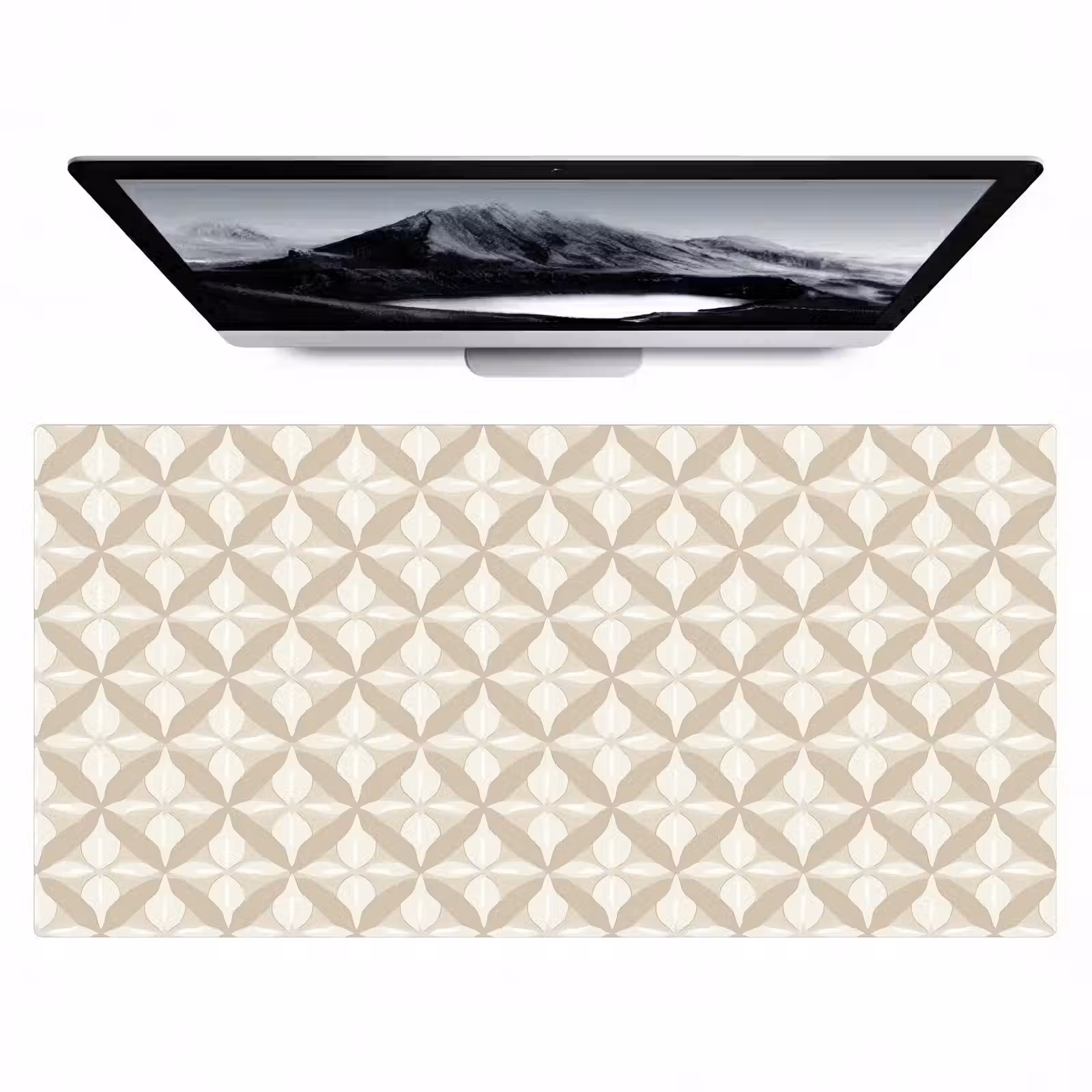 Bureau onderlegger - Patroon - Klassiek - Beige — 1