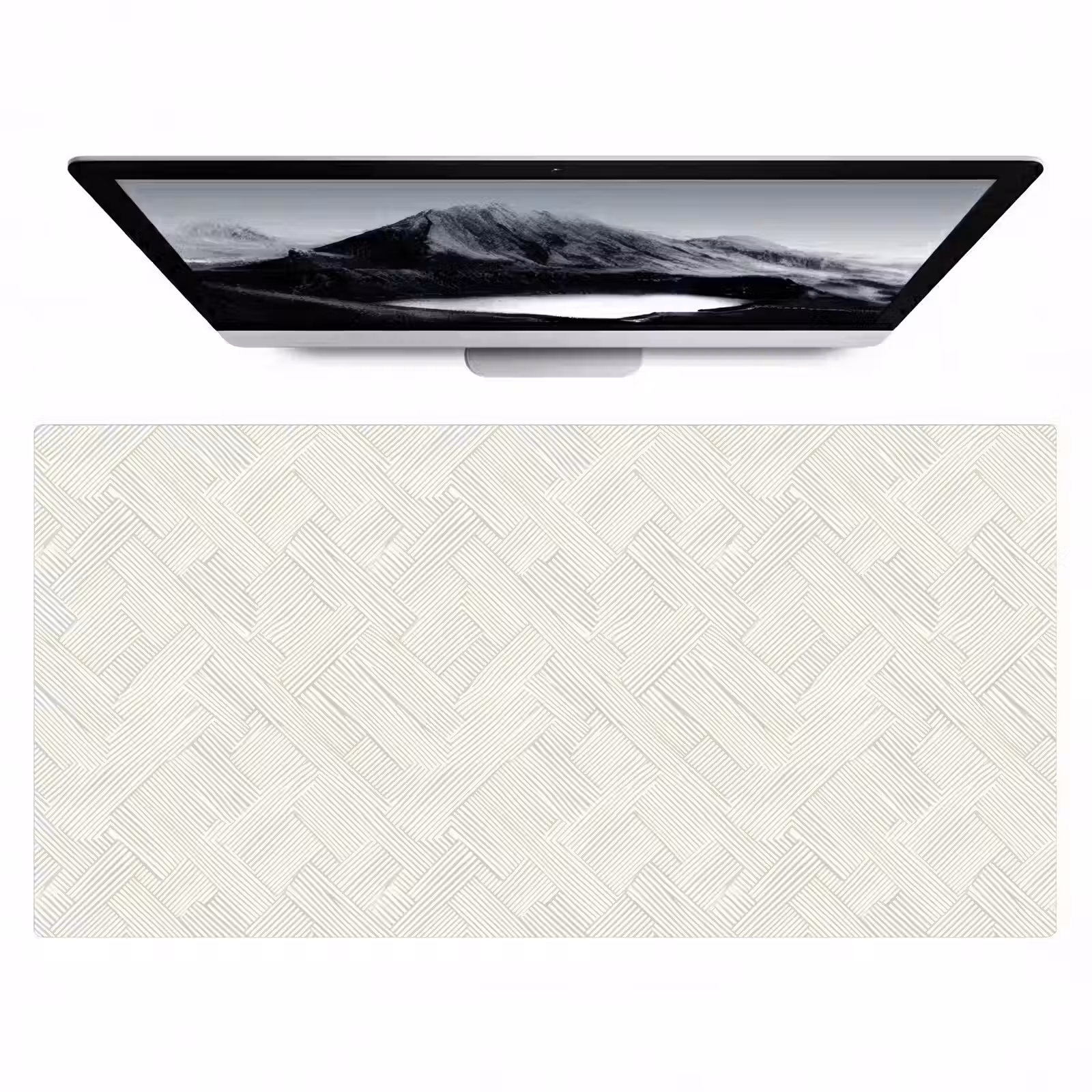 Bureau onderlegger - Textuur - Abstract - Beige — 1