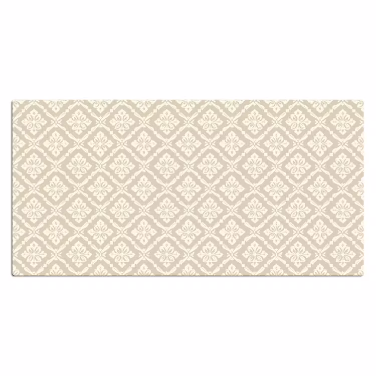 Bureau onderlegger - Floraal - Ornament - Beige — 2
