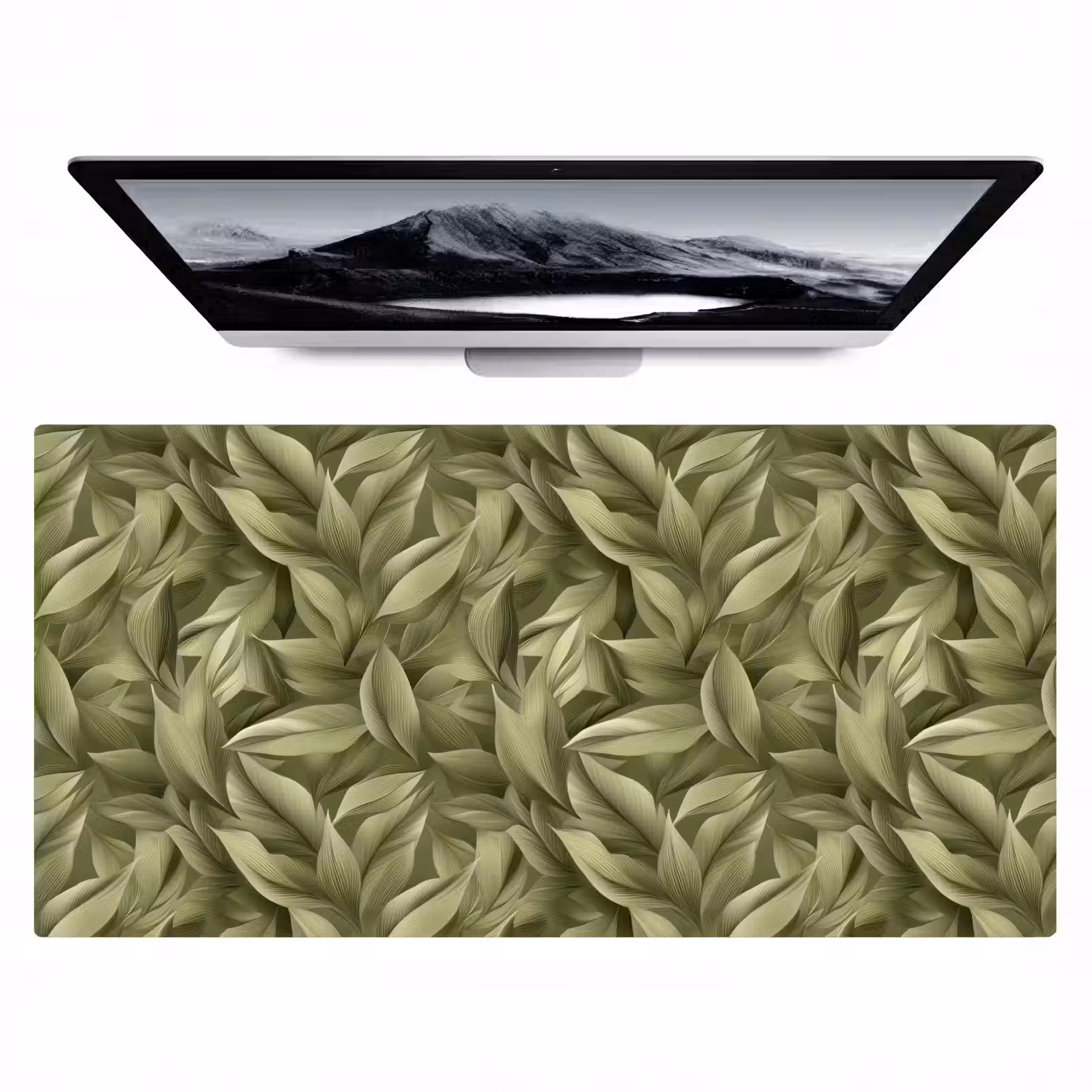 Bureau onderlegger - Bladeren - Modern - Groen — 1