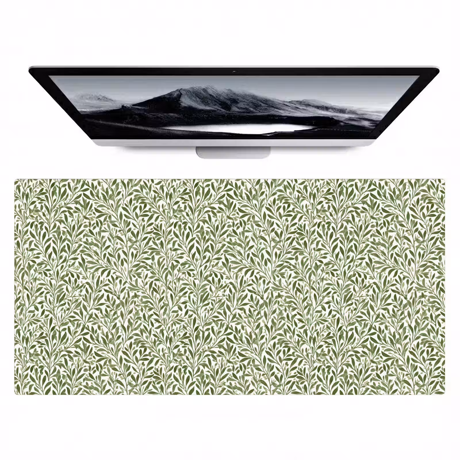 Bureau onderlegger - Botanisch - Takken - Groen — 1
