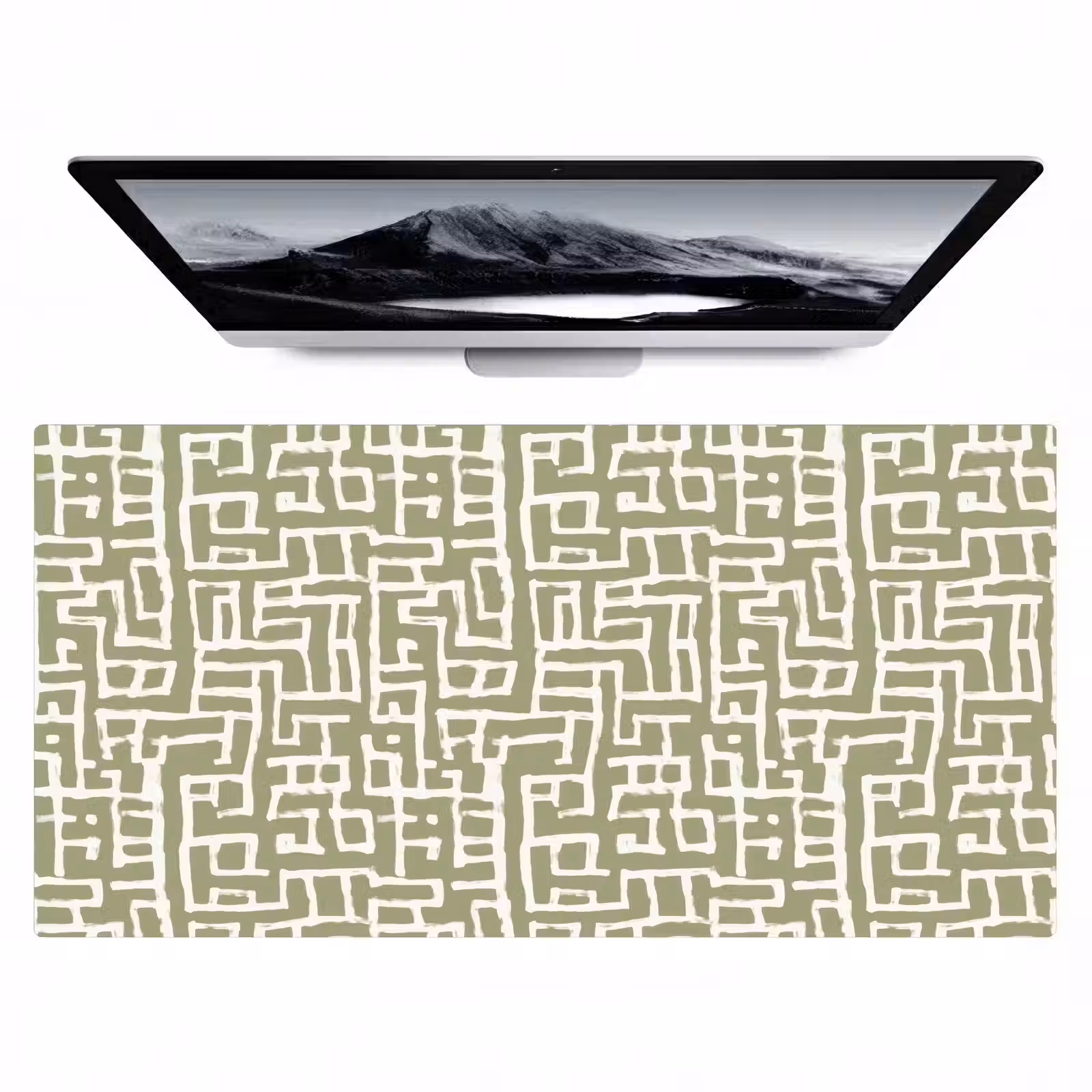 Bureau onderlegger - Grafisch - Patroon - Groen — 1