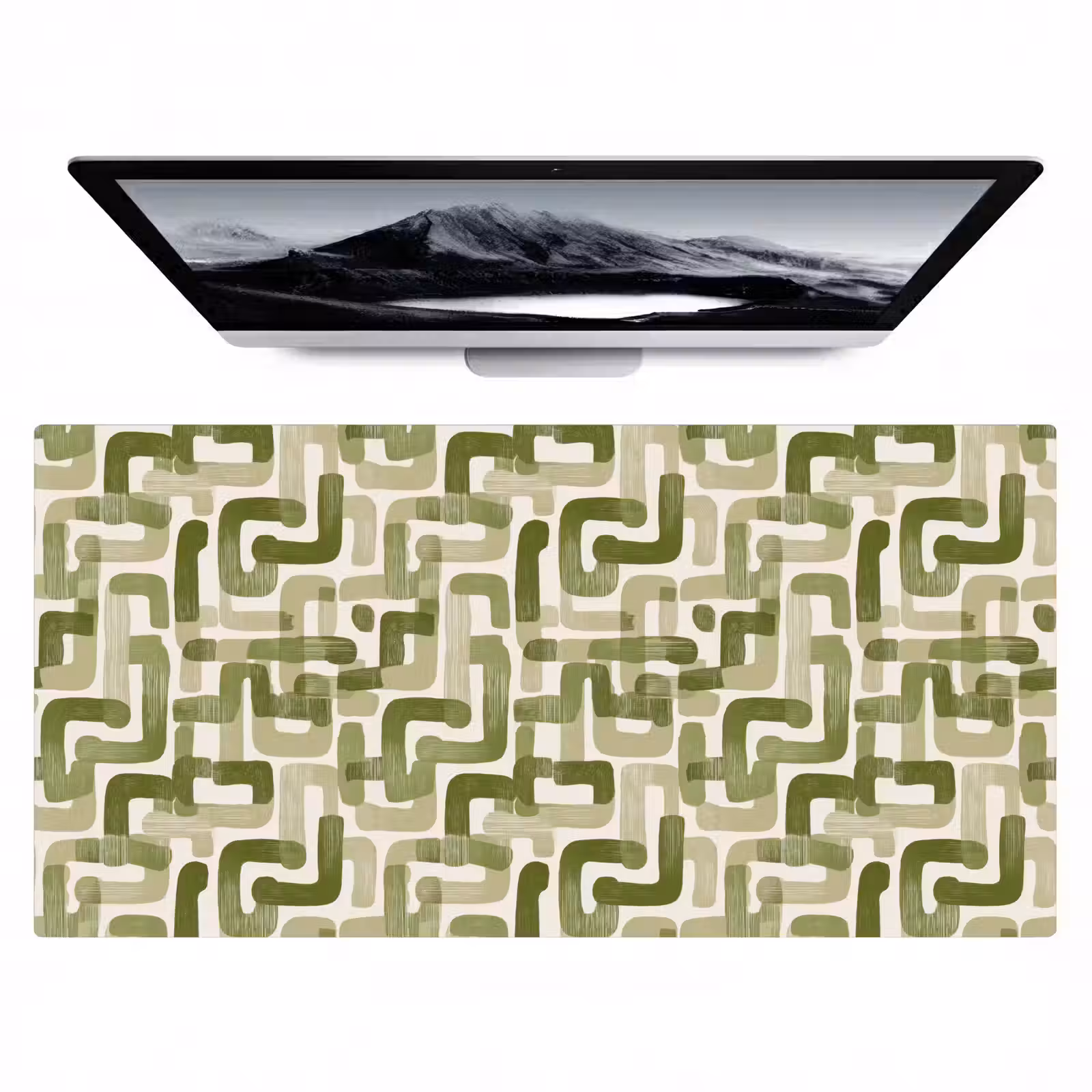 Bureau onderlegger - Modern - Grafisch - Groen — 1