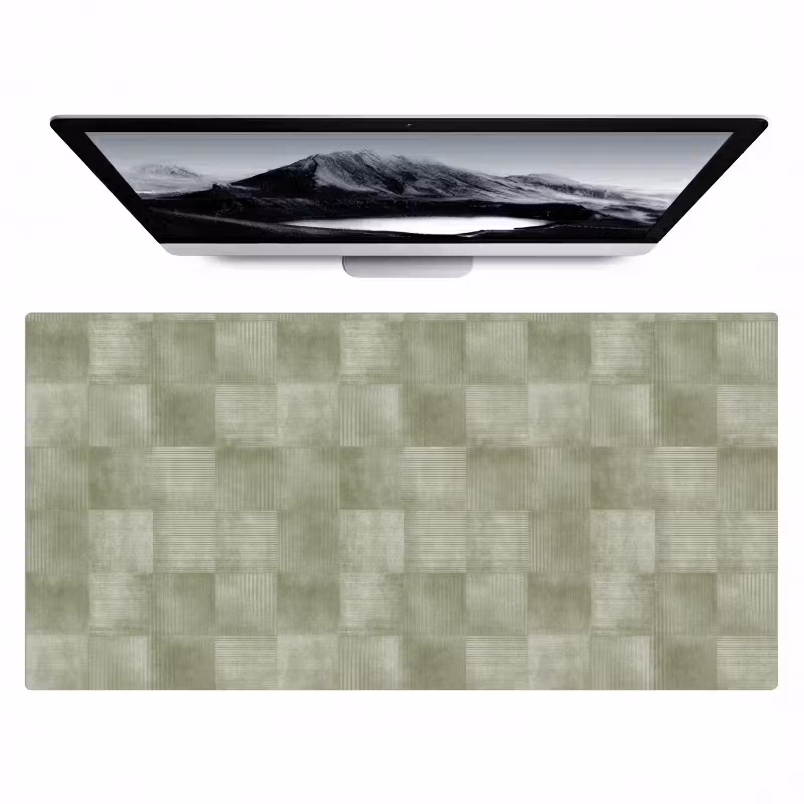 Bureau onderlegger - Vlakken - Rustiek - Groen — 1